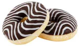 Donut filled with chocolate cream