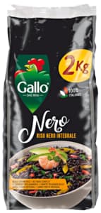 Whole grain black rice