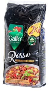 Red whole grain rice