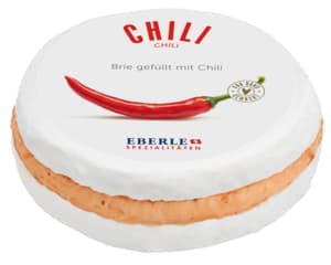 Brie filled with chilli