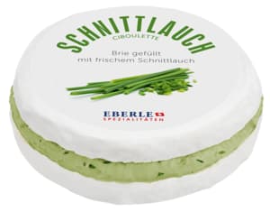 Mini brie with chives