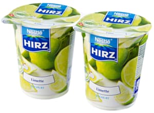 Nestlé Hirz 0% lime yogurt 2x180g