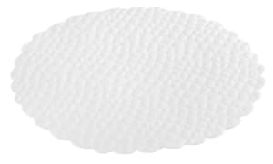 Napperons papier Croco ronds,