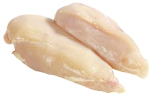 Filets de poulet jaune frais