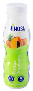 Tropical fruit liquid yogurt