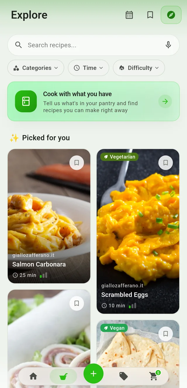 Discover recipes
