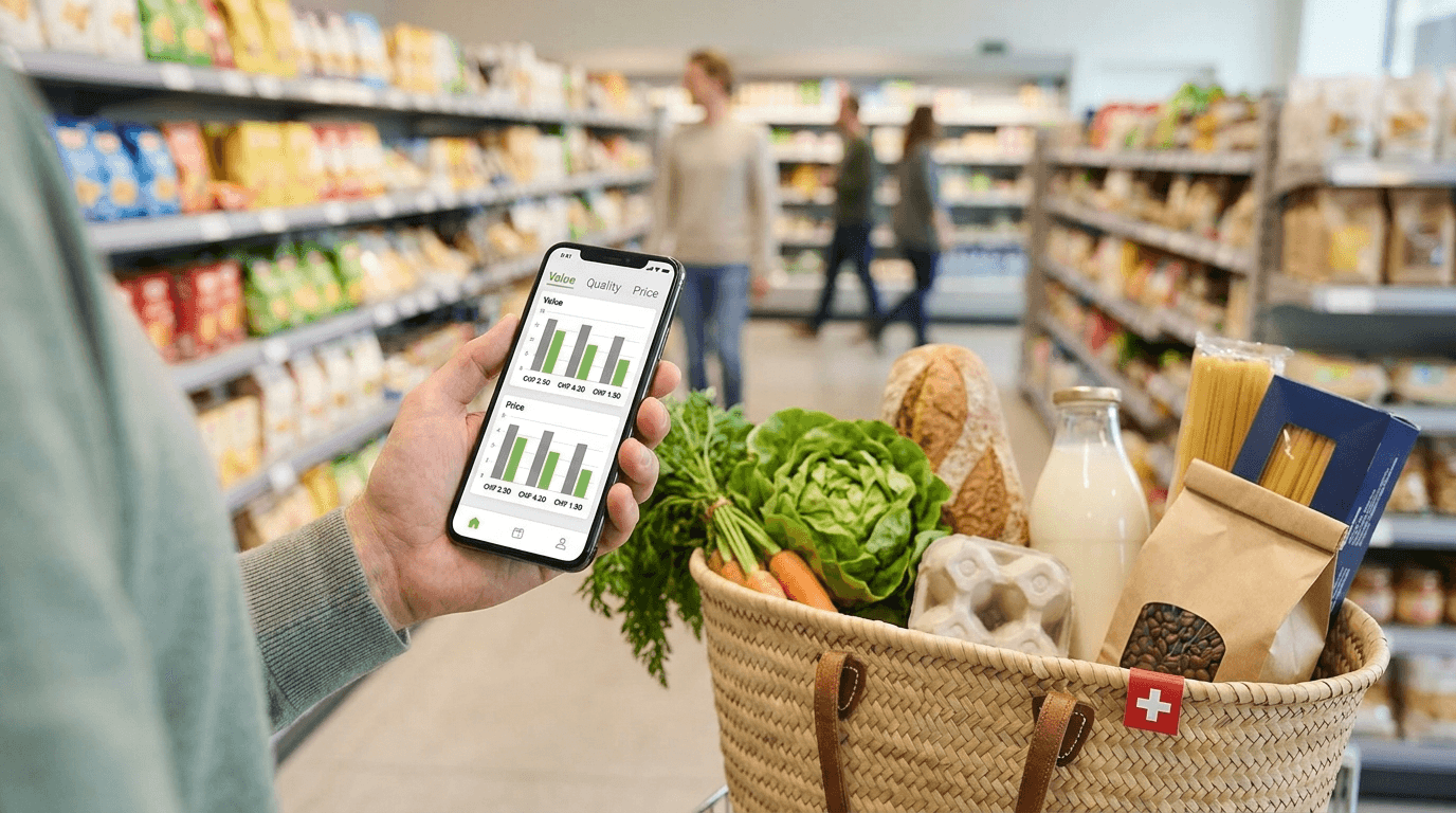 Best value supermarket in Switzerland: Migros, Coop, Aldi, Lidl, Denner and Otto's own-brand products compared on quality and price
