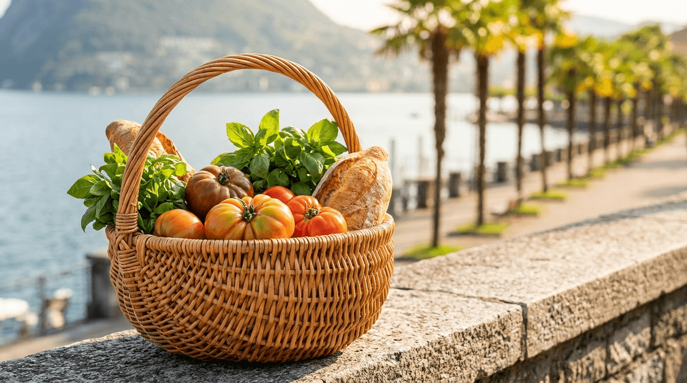 Preisvergleich der günstigsten Supermärkte in Lugano und im Tessin mit Migros, Coop, Aldi, Lidl und Denner sowie der CHF-150-Italien-Grenze