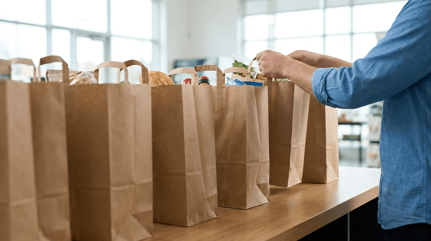 Click and collect at a Swiss supermarket: order online and pick up at the collection point