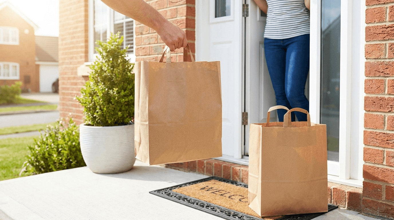 Comparaison Coop@home contre Migros Online: frais de livraison, commande minimale et assortiment en Suisse