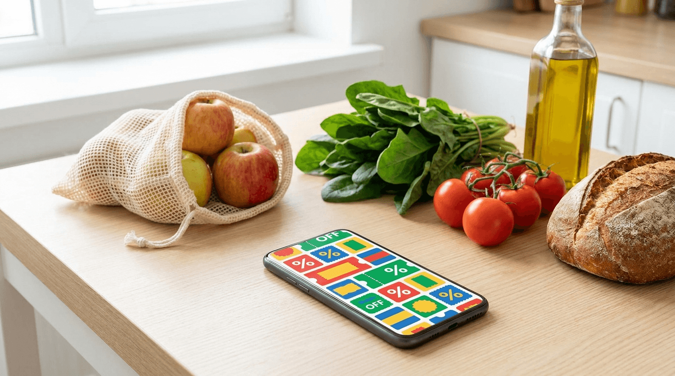 Digitale Coupons und Bons in den Apps von Migros, Coop, Denner und Lidl in der Schweiz