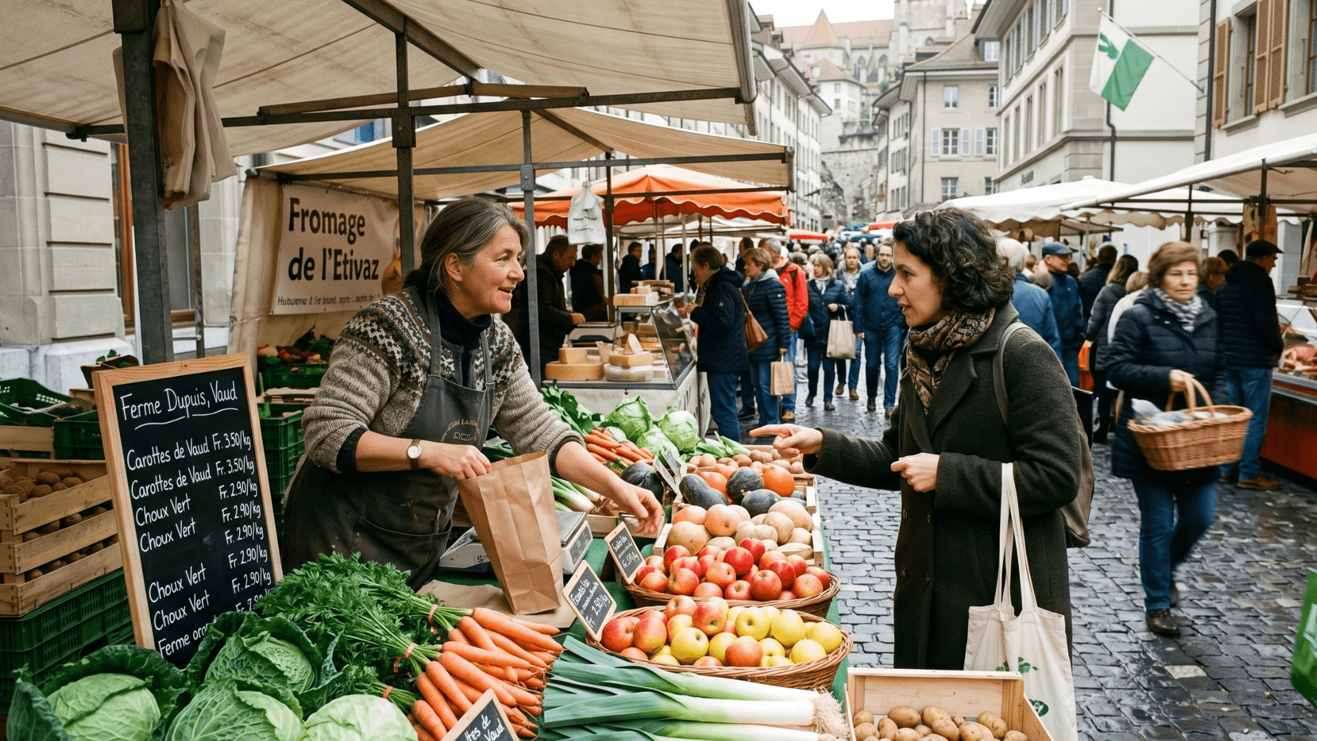 Faire ses courses à Lausanne Suisse 2026 guide pratique