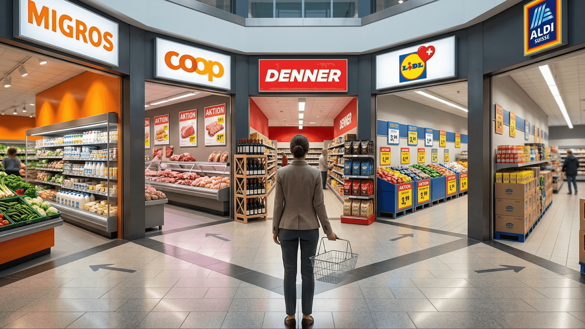 Migros vs Coop vs Aldi vs Lidl Price Comparison Switzerland – Cover
