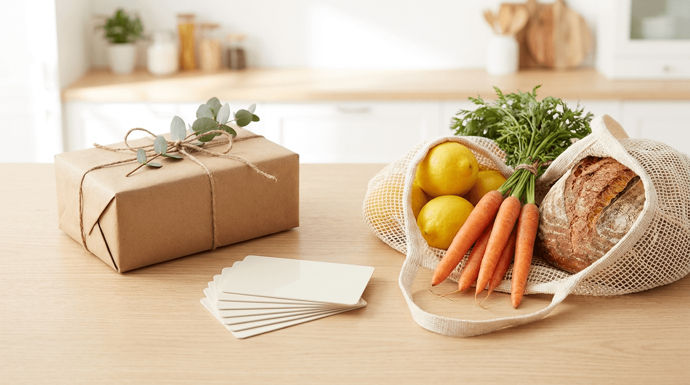 Swiss supermarket gift cards from Migros, Coop, Denner, Aldi and Lidl compared