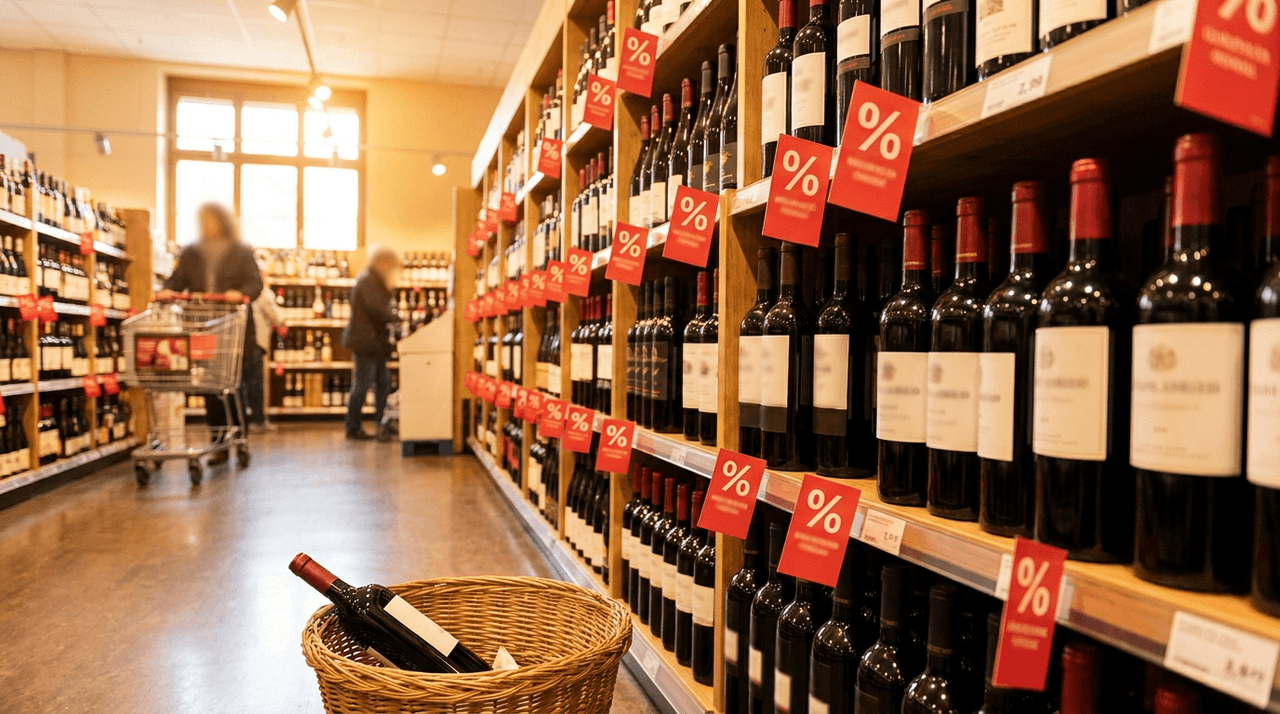 Actions vin en Suisse: le rythme des promotions chez Denner, Coop, Aldi et Lidl
