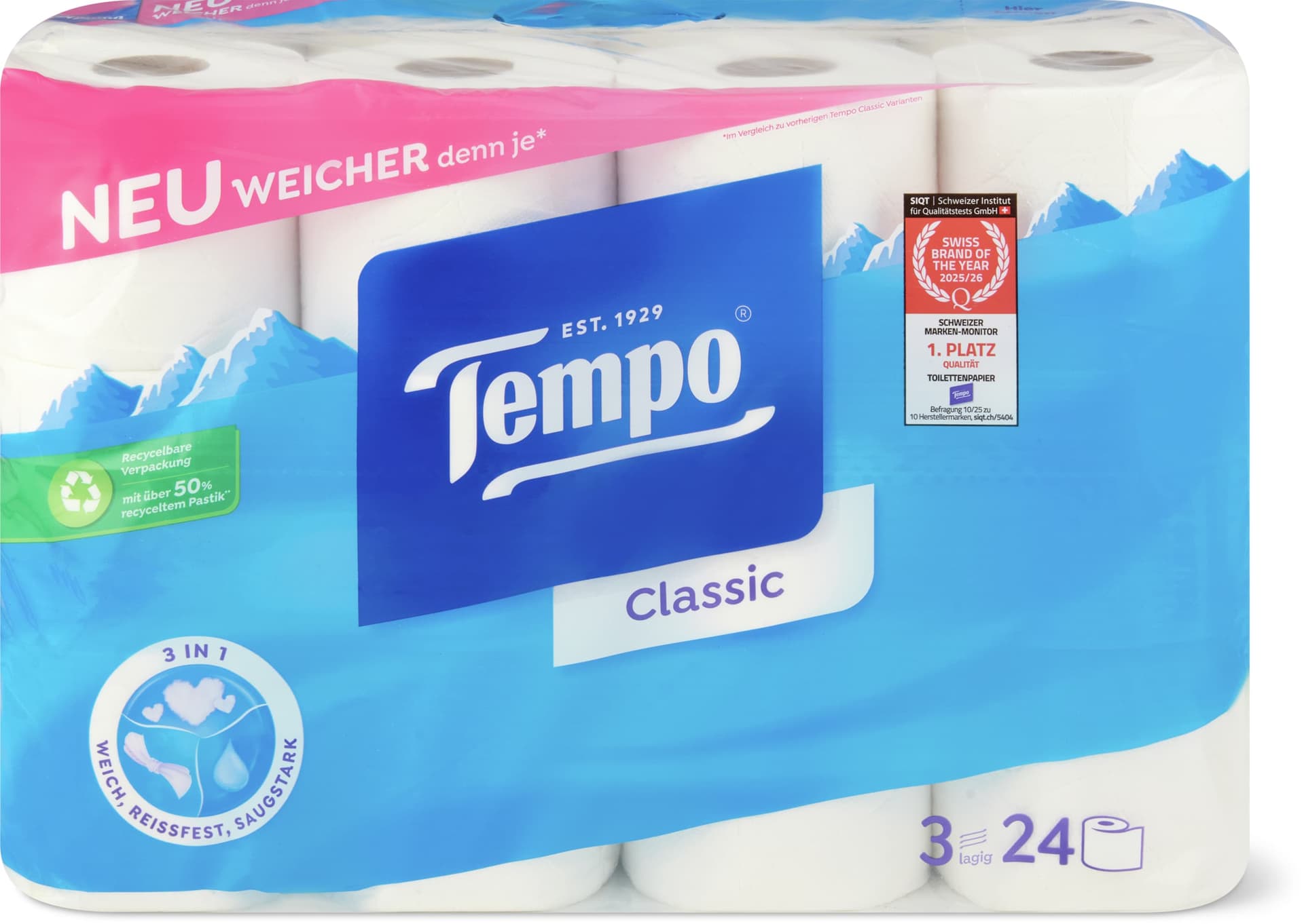 Classic Toilettenpapier 24x