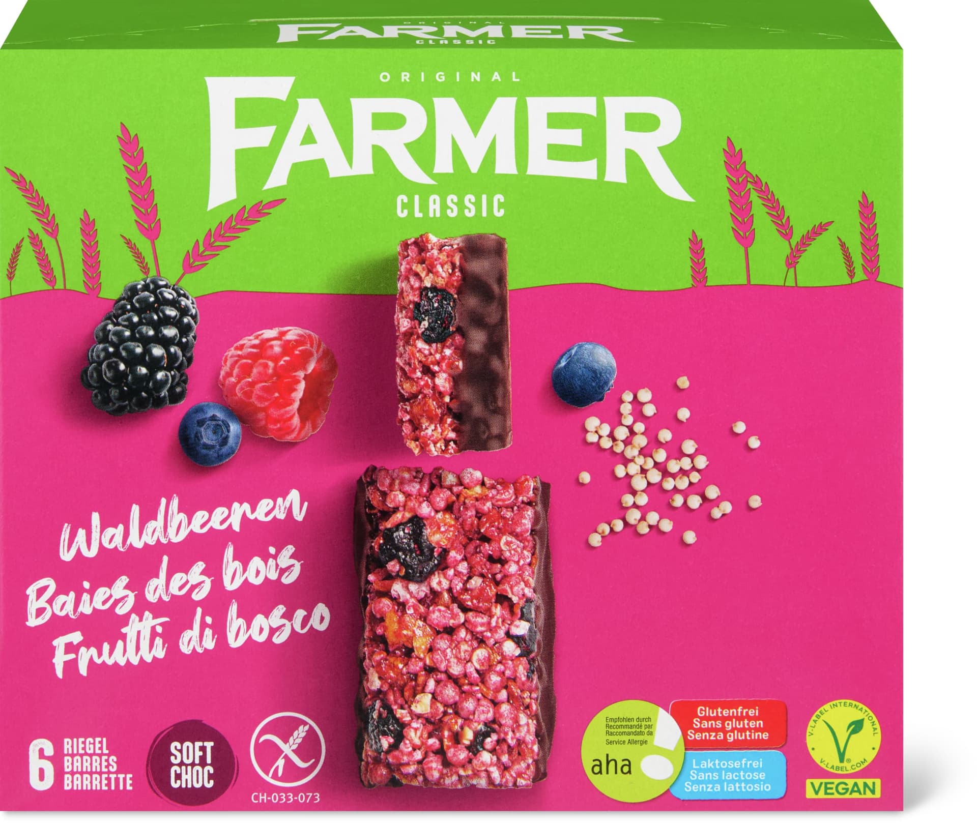 Soft aha!, wild berry, gluten-free, lactose-free