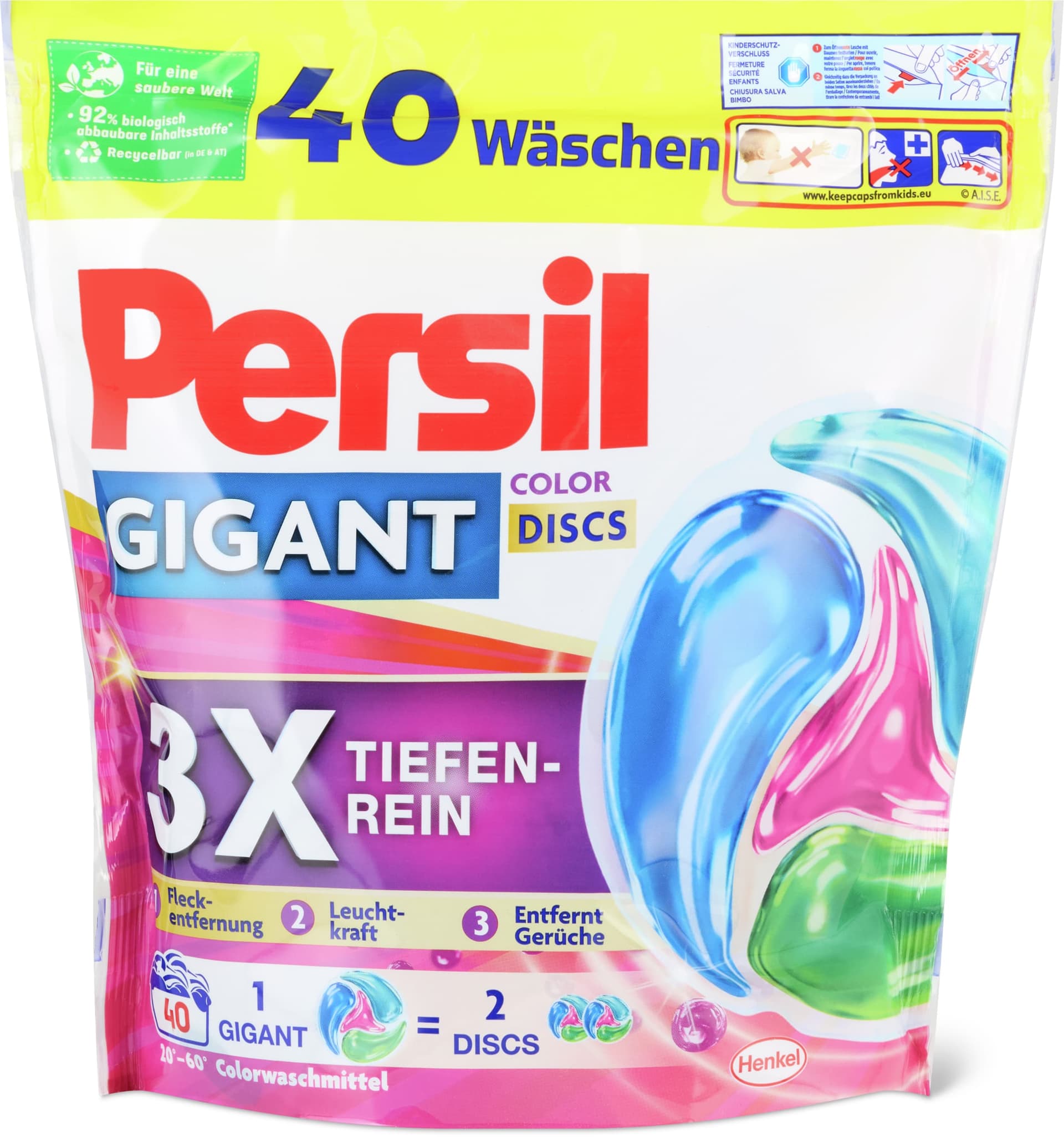 Persil Gigant Discs 40 lavaggi 40lavaggi