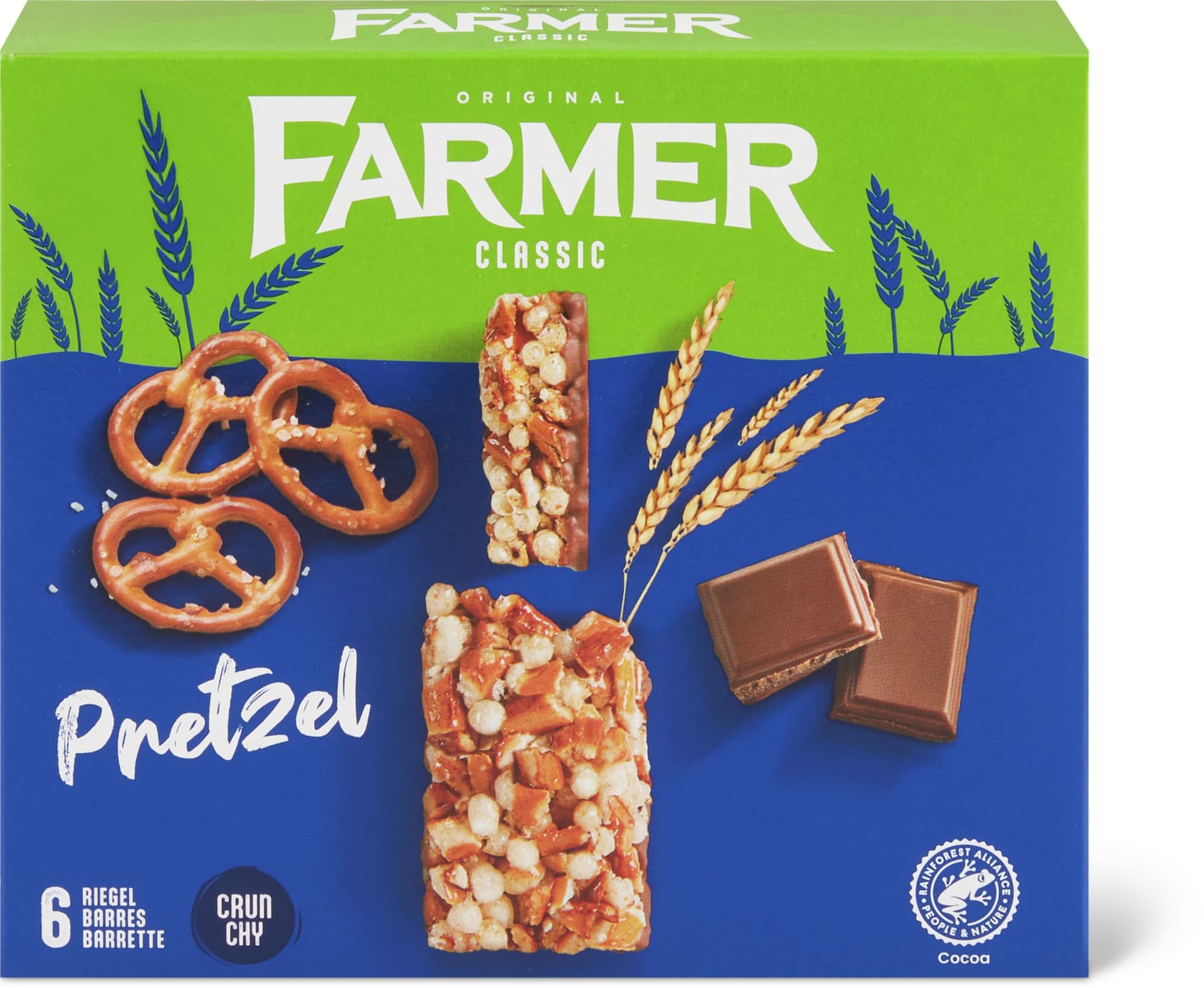 Chocolate pretzel