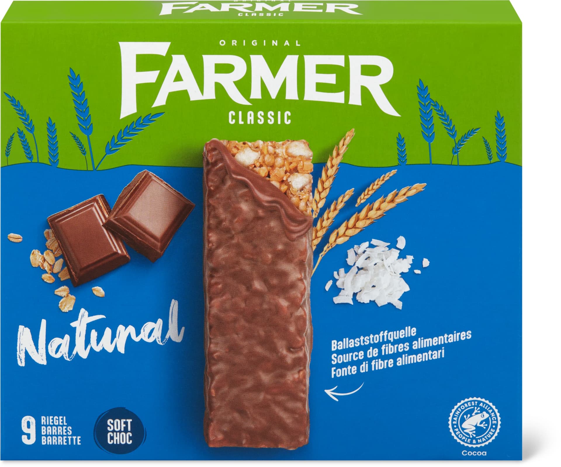 Soft Choc Cereal Bars