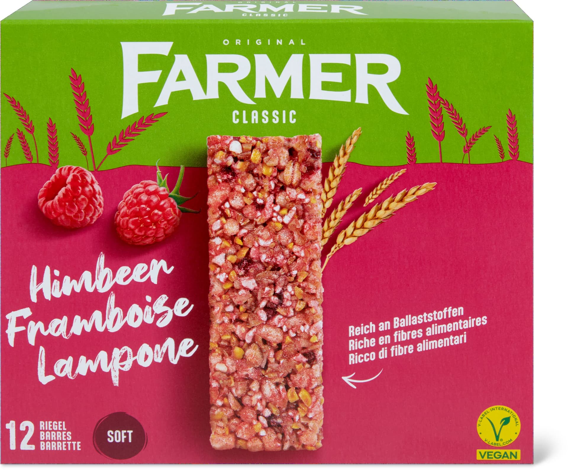 Soft Raspberry, vegan