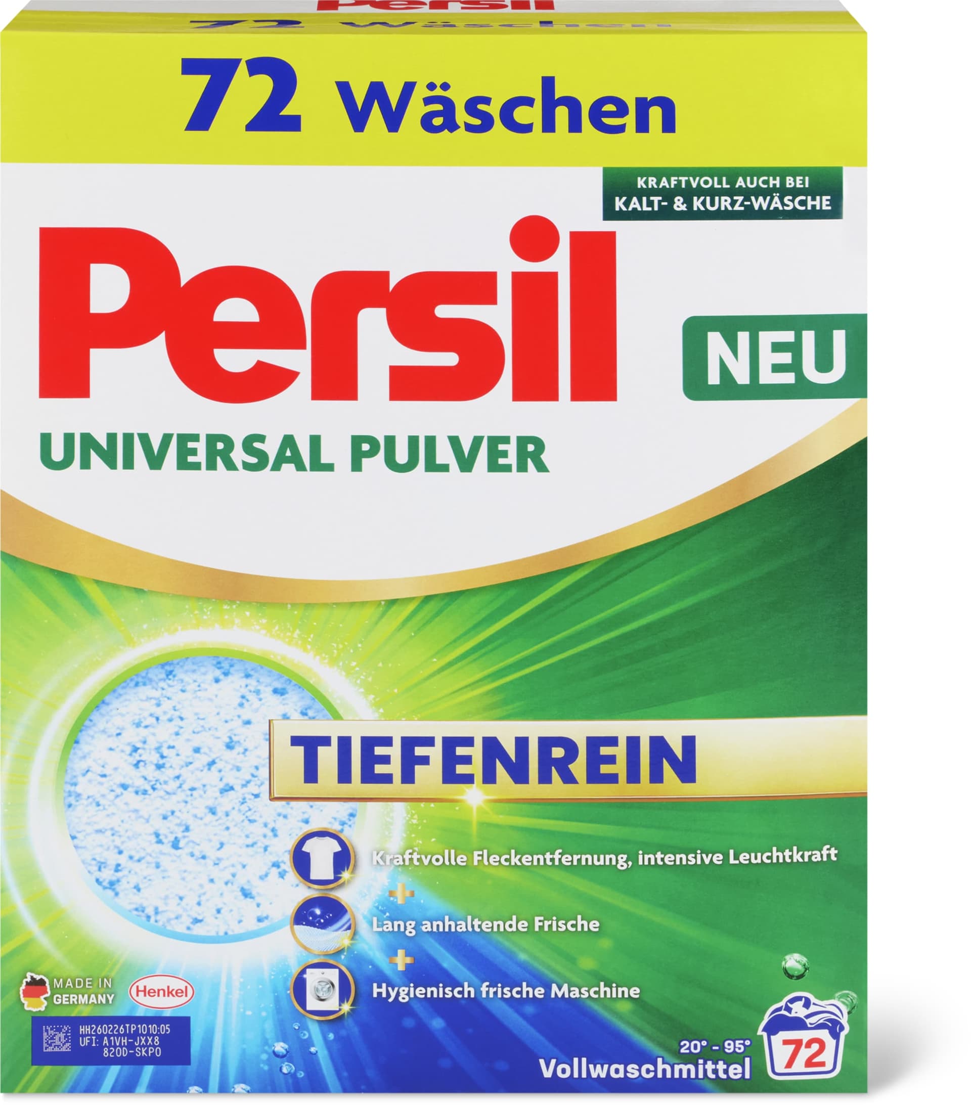 Persil Detersivo in polvere per bucato Uni. 3.96kg
