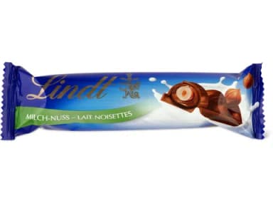 Lindt Schokoladenriegel Milch-Nuss 35g