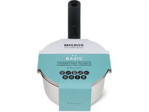 Saucepan with lid