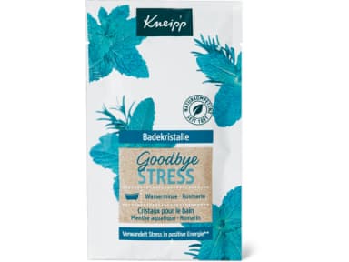 Kneipp Goodbye Stress Badekristalle Wasserminze & Rosmarin 60g