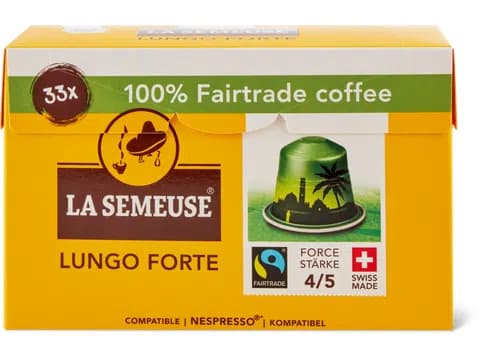 La Semeuse Lungo Forte 33 capsule compatibili Nespresso