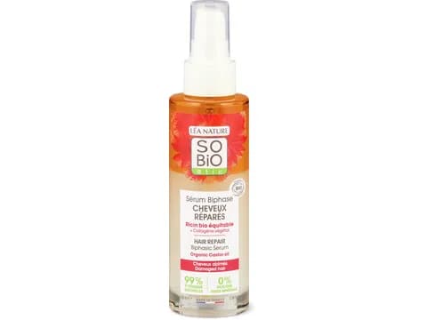 Siero riparatore per capelli a due fasi