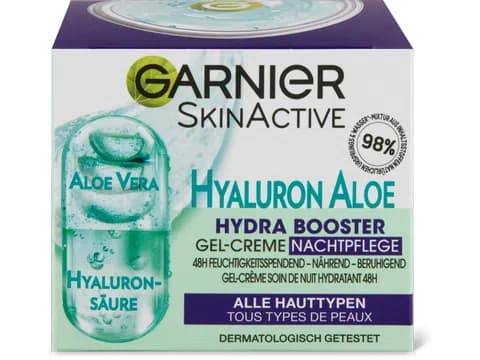 Crema gel trattamento notte Hydra Booster