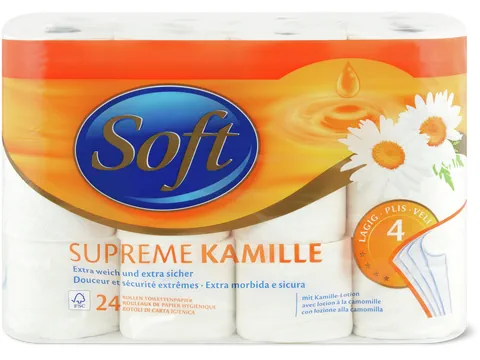 Supreme alla camomilla con lozione 4 veli