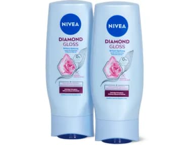Nivea Après-shampoing Diamond Gloss cheveux ternes 2x200ml