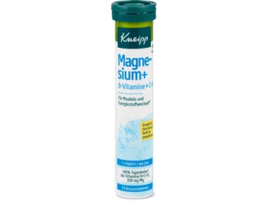 Kneipp Magnesium & B-Vitamine Brausetabletten 20