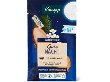 Kneipp Gute Nacht Badekristalle Zirbenholz & Amyris 60g