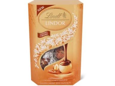 Lindt Lindor Kugeln Golden Caramel 200g
