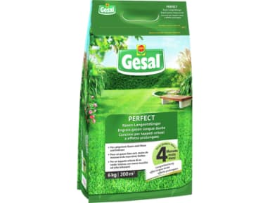 Slow-release lawn fertilizer