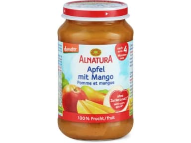 Alnatura Apfel mit Mango Brei 190g