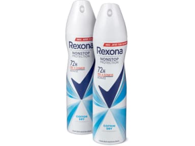 Rexona Deo Spray Cotton Dry · 2 x 150 ml