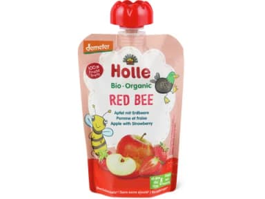 Holle Quetschbeutel Apfel mit Erdbeere