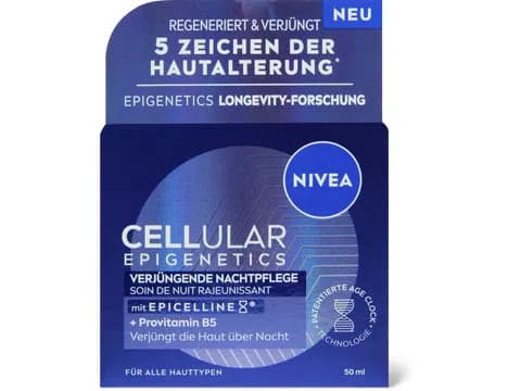 Crema notte ringiovanente Cellular Epigenetics Provitamina B5