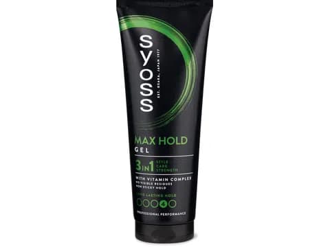 Syoss Max Hold Gel 250ml