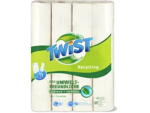 Recycling 3-lagig, 1/2 Blatt