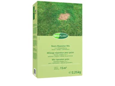 Lawn repair mix 3-in-1 solution