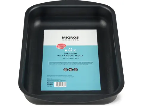 Baking dish 31 x 23 cm, black