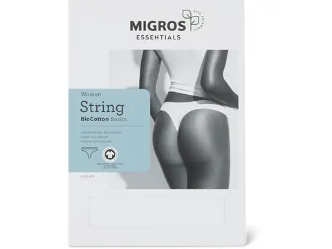 Women's organic-cotton thong