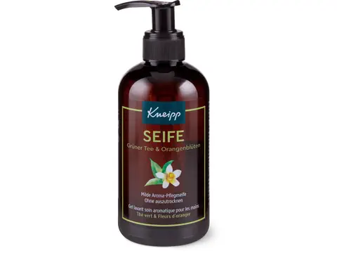 Kneipp Milde Aroma-Pflegeseife Grüner Tee & Orangenblüten 250ml
