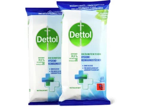 Dettol Desinfektionstücher 2x60