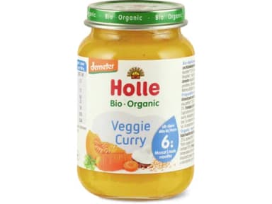Holle Veggie Curry Brei 190g